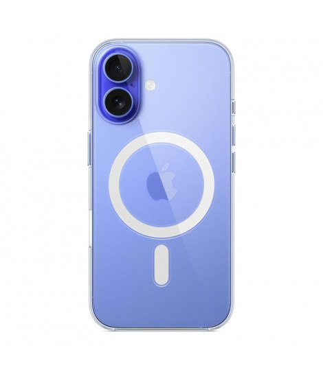APPLE iPhone 16 - Coque transparente avec MagSafe