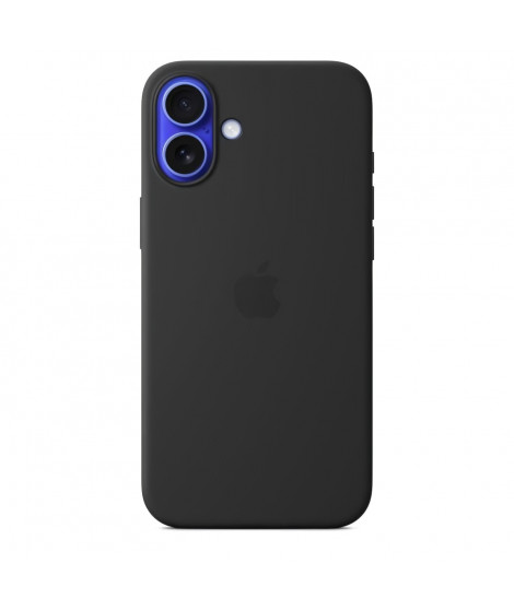 APPLE iPhone 16 Plus - Coque en silicone avec MagSafe - Black
