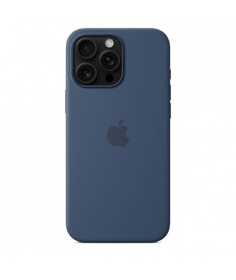 APPLE iPhone 16 Pro Max - Coque en silicone avec MagSafe - Denim