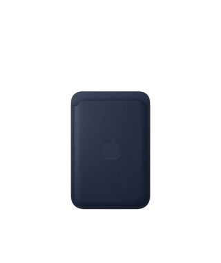 APPLE iPhone - Portefeuille FineWoven avec MagSafe - Deep Blue
