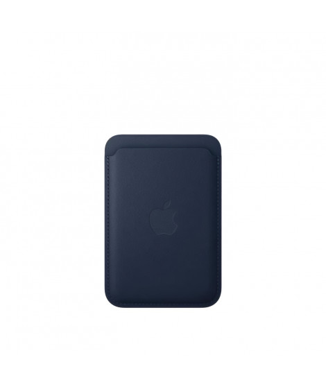 APPLE iPhone - Portefeuille FineWoven avec MagSafe - Deep Blue