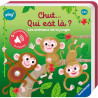 Ravensburger - Play + - Mon 1er livre sonore Cherche et trouve - Chut qui est la ? Les animaux sauvages - 13099033