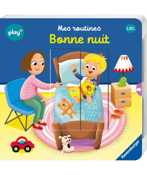 Ravensburger - Play + - Livre Mes routines Bonne nuit  - 13099032