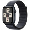 Apple Watch SE GPS - 44mm - Boîtier Midnight Aluminium - Bracelet Ink Sport Loop