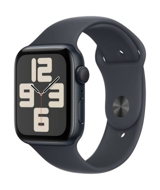 Apple Watch SE GPS - 44mm - Boîtier Midnight Aluminium - Bracelet Midnight Sport Band - S/M