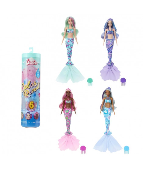 Barbie-Poupée Barbie Color Reveal-Assortiment HRK12