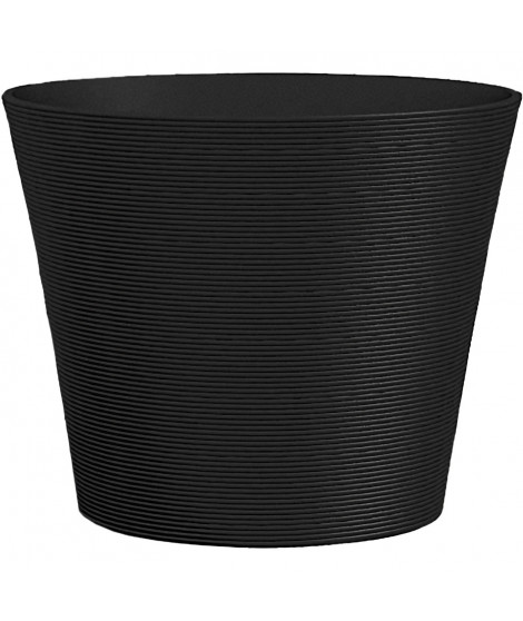 Pot de fleurs - GARDEN ID - Green Care Sense Noir-Anthracite - 50 x 41 cm - Garantie de 10 ans - 100% recyclé - Résistance UV…