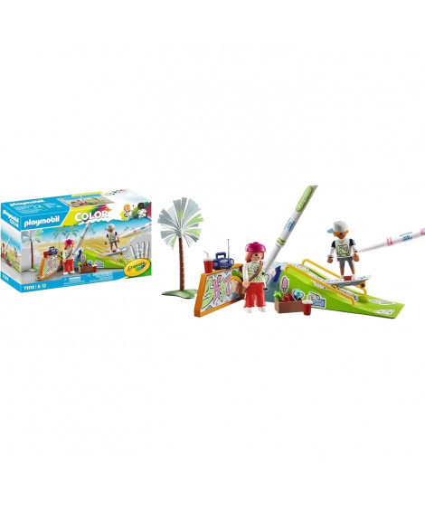 PLAYMOBIL - 71515 - Skateurs avec rampe