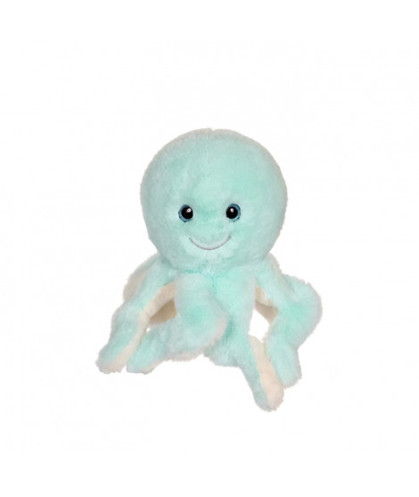Peluche Pieuvre - GIPSY TOYS - Bleu, 32 cm