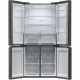 Réfrigérateur multi-portes - HAIER - Cube 90 Series 5 RTG785NHD - Classe E - 643 L - 190,5 x 90,8 x 74,8 cm - Inox foncé