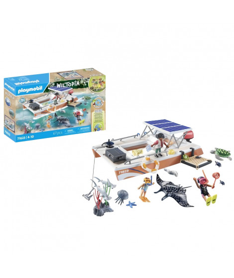 PLAYMOBIL - 71623 - Bateau de surveillance