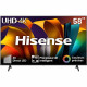 HISENSE 58A6N - TV LED 58 (146 cm) - Bords ultra fins - 4K UHD - Dolby Vision - Smart TV - 3xHDMI