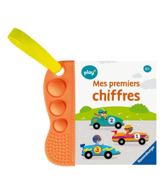 Ravensburger - Play + - Livre Flip & pop - Les chiffres - 13099037 (Mon premier livre de dentition)