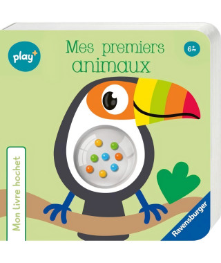Ravensburger - Play + - Mon livre hochet Mes premiers animaux - 13099029