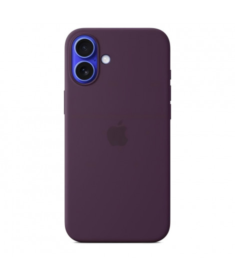 APPLE iPhone 16 Plus - Coque en silicone avec MagSafe - Plum