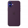 APPLE iPhone 16 Plus - Coque en silicone avec MagSafe - Plum