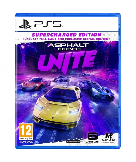 Asphalt Legends Unite - Jeu PS5 - Supercharged Edition