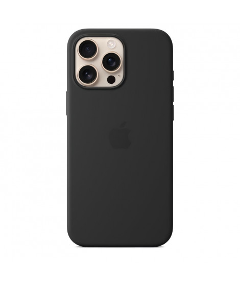 APPLE iPhone 16 Pro Max - Coque en silicone avec MagSafe - Black