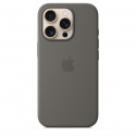 APPLE iPhone 16 Pro - Coque en silicone avec MagSafe - Stone Gray