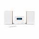 Microchaîne - THOMSON - COSY MIC121BT - Lecteur CD, Bluetooth, Radio FM, MP3, USB - Bois et Blanc