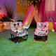 DISNEY BABY Chaise d'appoint Minnie Mouse, réhausseur Pop 'n Sit, intérieur, extérieur, pratique et compacte, pliage rapide, …