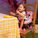 DISNEY BABY Chaise d'appoint Minnie Mouse, réhausseur Pop 'n Sit, intérieur, extérieur, pratique et compacte, pliage rapide, …