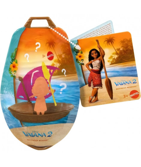 MATTEL Pirogue et ses 3 surprises JBT68 -Vaiana 2