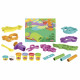 Play-Doh coffret Safari, loisir créatif de pâte a modeler pour enfants sur le theme des animaux, jouets pour enfants, des 3 ans