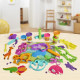 Play-Doh coffret Safari, loisir créatif de pâte a modeler pour enfants sur le theme des animaux, jouets pour enfants, des 3 ans