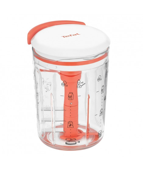 TEFAL Crepes Express Mélangeur pâte a crepes, Préparation en 2 minutes, Sans grumeaux, 3 recettes graduées intégrées K1844404