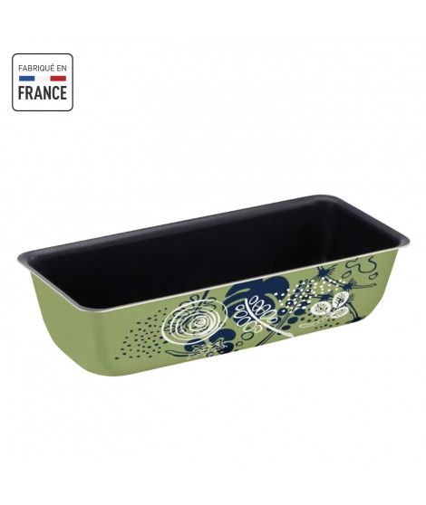 TEFAL Jungle Moule a cake 26 cm, Antiadhésif, Démoulage parfait, Diffusion homogene de la chaleur, Fabriqué en France J5747202