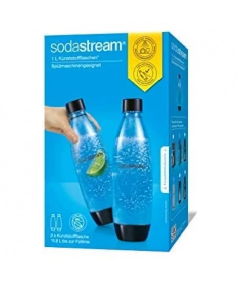 SODASTREAM Bouteille Fuse 1 L X2 compatible au lave-vaisselle