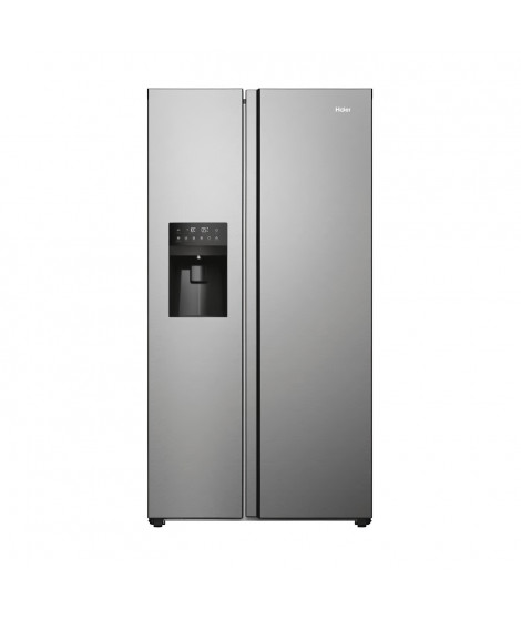 Réfrigérateur américain - HAIER - HSOGPIE9183 - Classe E - 515 L (337+178) - 40 dB - Gris