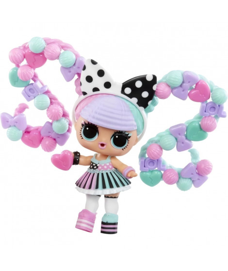 L.O.L. Surprise - Hair breads - Coiffures avec perles - Poupée de 7,5cm - Des 4ans