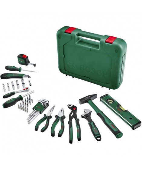 Bosch Set d'outils a main Advanced 52 pieces