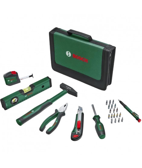 Bosch Set d'outils a main Universal 25 pieces