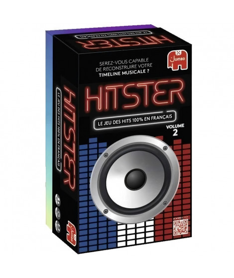 HITSTER 100% CHANSON FRANCAISE - Jeu de société - DUJARDIN - Plongez dans l'univers musical français avec HITSTER !