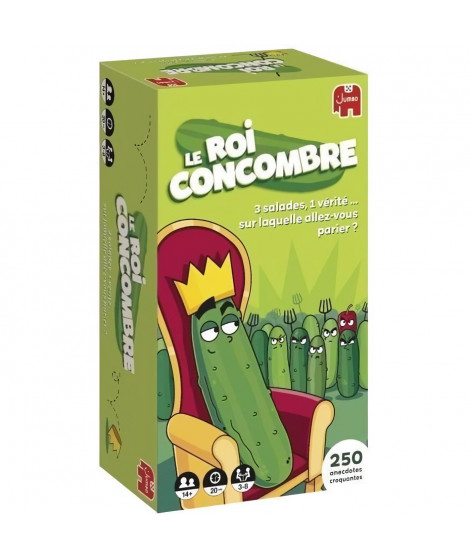 LE ROI CONCOMBRE - Jeu de société - DUJARDIN - Identifiez les anecdotes authentiques dans ce jeu de réflexion amusant !