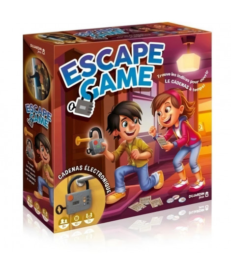 ESCAPE GAME 2024 - Jeu d'énigmes - DUJARDIN - Mission : ouvrir la serrure a temps !