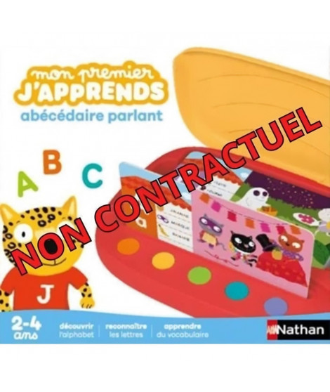 MON PREMIER J'APPRENDS - ABECEDAIRE PARLANT - Jeu éducatif - NATHAN - Découvrez l'alphabet interactif !