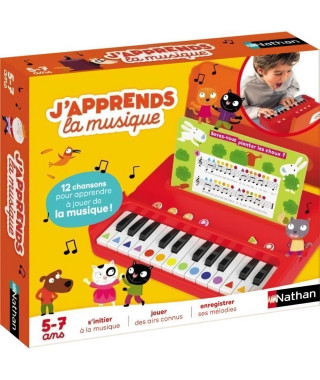 J'APPRENDS LA MUSIQUE 2024 - Jeu musical - NATHAN - Initiez-vous a la musique sans solfege !