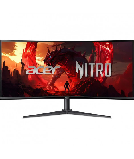Ecran PC incurvé - ACER - Nitro XZ340CUHbiiphx - 34 - 100Hz - 1ms - 2 HDMI 1 DP - Noir