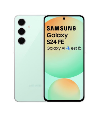 SAMSUNG Galaxy S24 FE Smartphone 5G 128 Go Vert d'eau