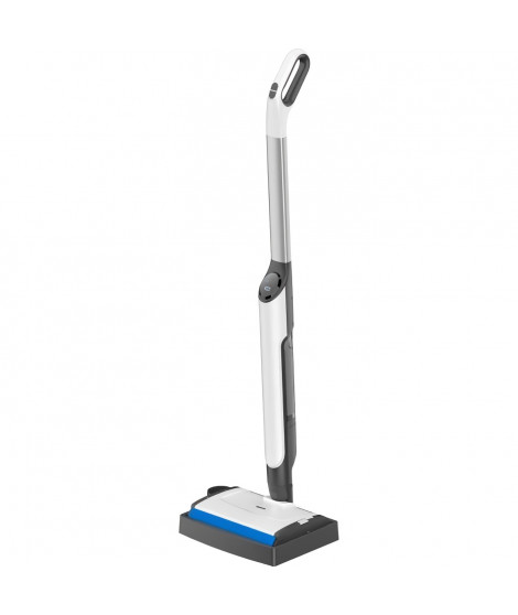 MEDION H10 Nettoyeur Sol Dur sans Fil - Rouleau Brosse - Réservoirs Eau Propre/Sale - Fonction Auto-Nettoyage - Écran LED