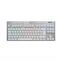 Clavier gamer - sans fil - Logitech G - G915 TKL X - Switch tactile  - AZERTY - Blanc