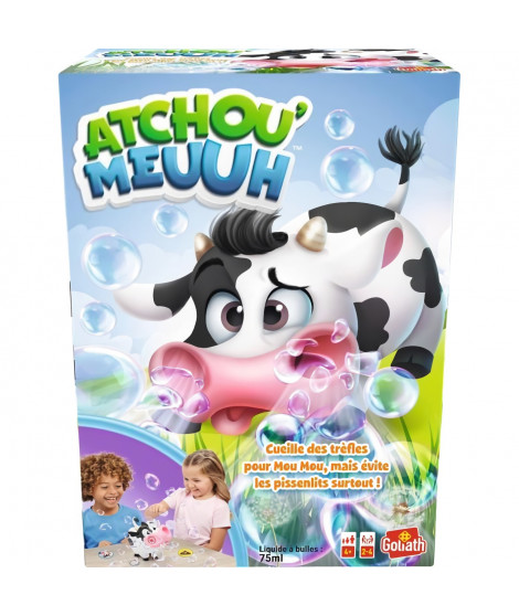 Jeux de société - GOLIATH - Atchou'Meuuh - Collecte de trefles et évite les allergies! Des 4 ans