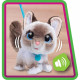 Jouet interactif - FURREAL FRIENDS - Chaton Grand Marcheur 23 cm - Animal interactif avec laisse