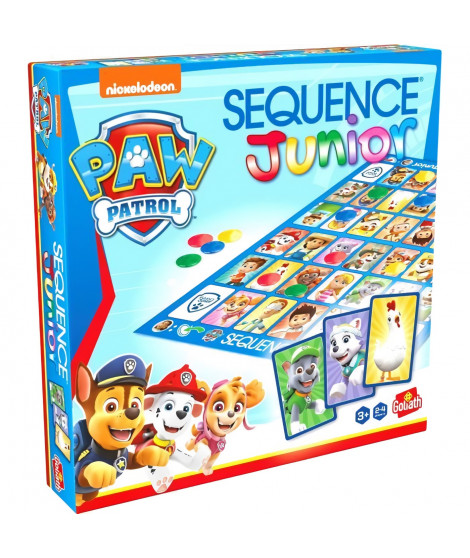 Jeu de société - GOLIATH - Sequence Junior Pat'Patrouille - Jeu familial des 3 ans