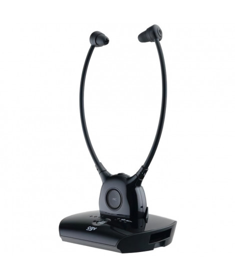Casque sans fil TV/HIFI - CGV  - DOLFIN ONYX - Assistant auditif - Micro intégré - Poids plume