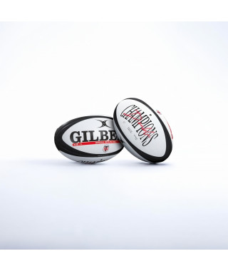 Ballon de rugby - Stade Toulousain - GILBERT - Replica double champion - Mini